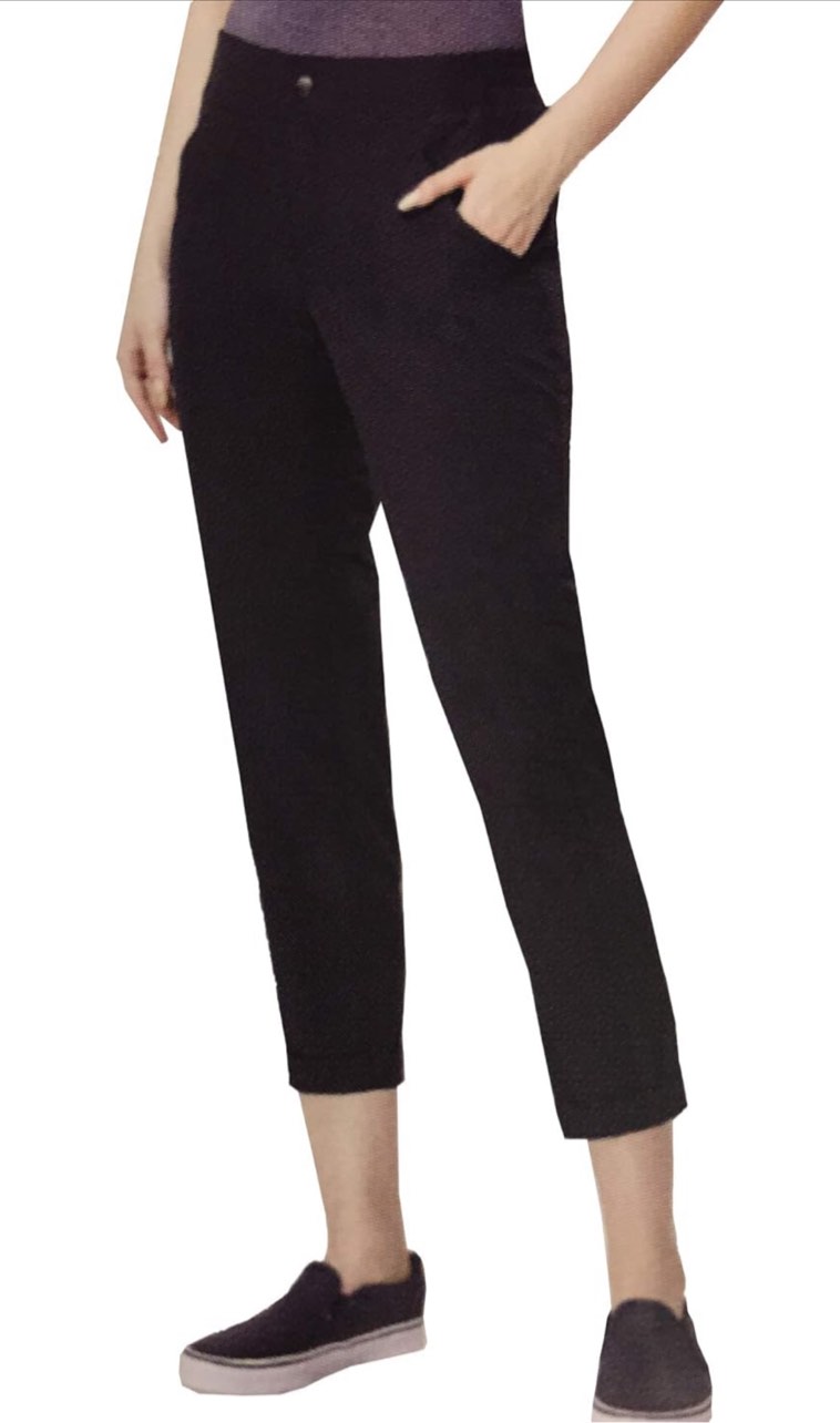 Mondetta Performance Gear MPG Women's Cuffed Travel Capri Pants