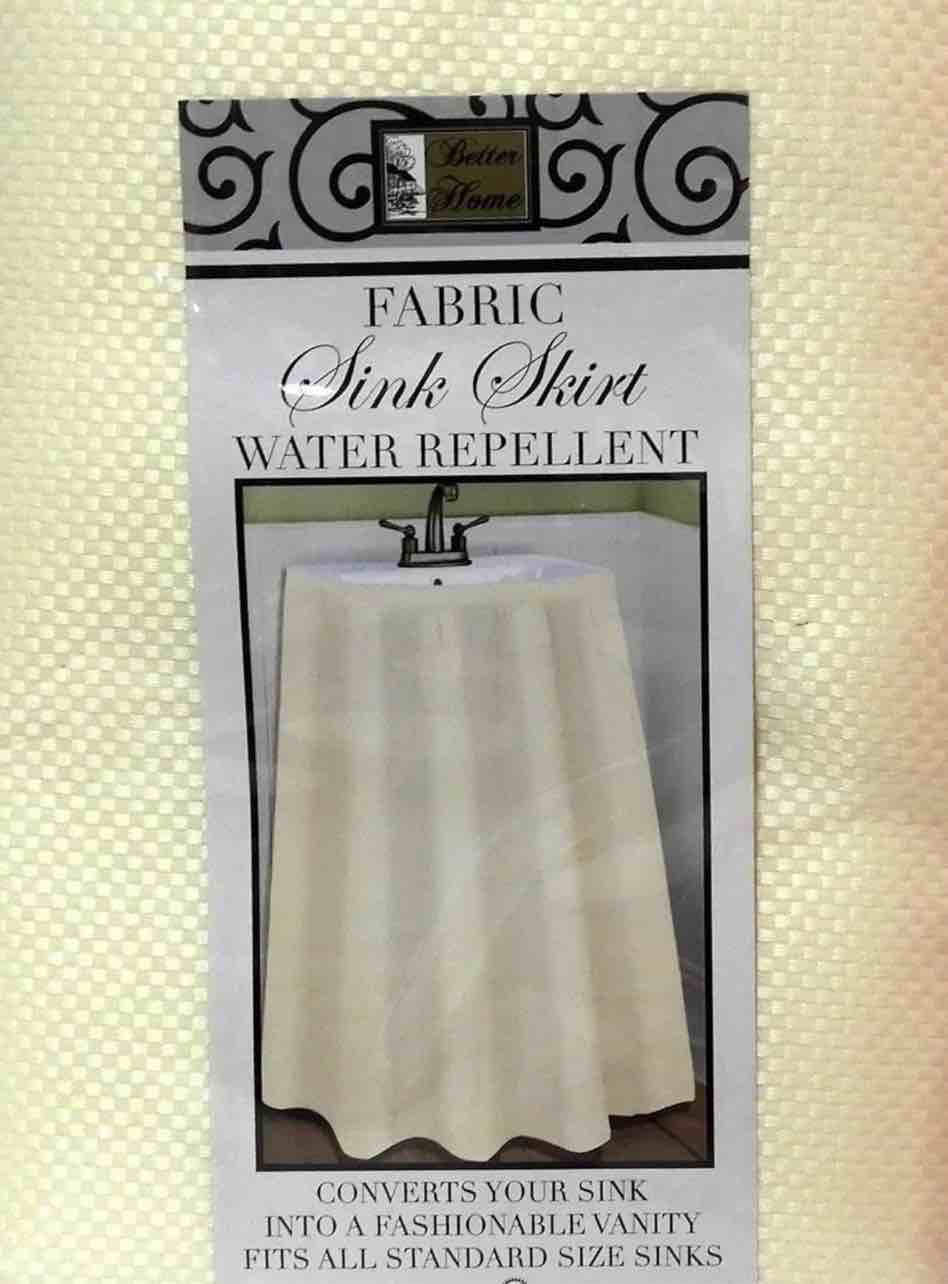Vinyl Sink Skirt
