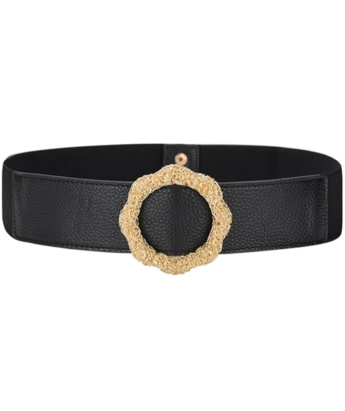 RaegAn Ladies Coat Belt Feather Wide Belt Elasticated Belt Dress Belt Corset Outer Belt Fashion Belt