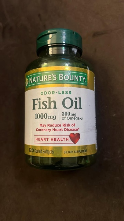 Fish oil  Exp date 3/25