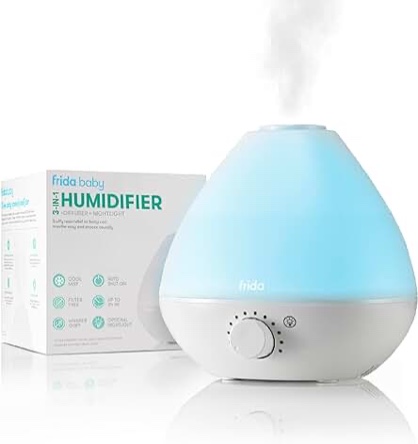 Frida Baby 3-in-1 Humidifier with Diffuser and Nightlight