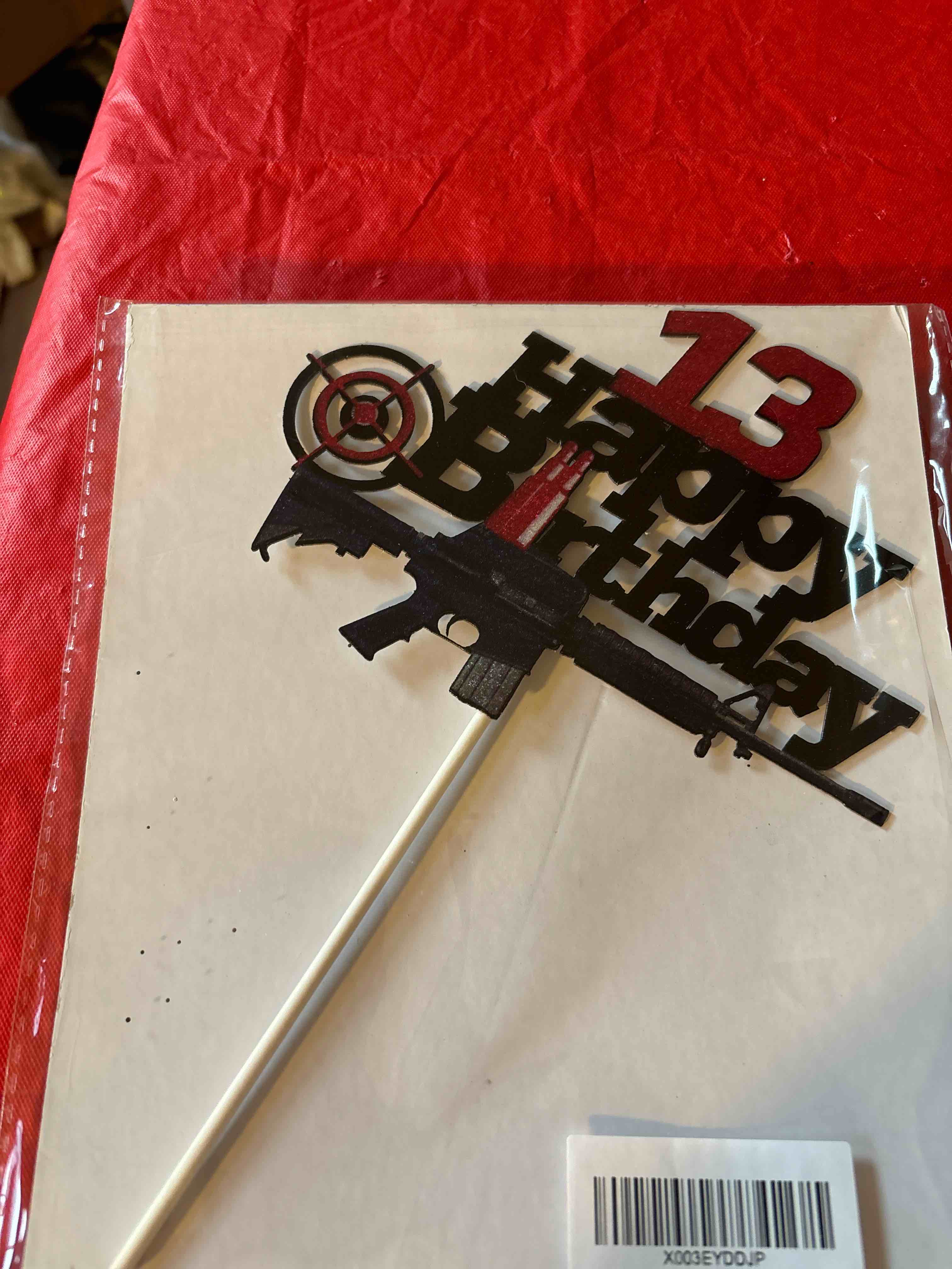 13th birthday decoration 