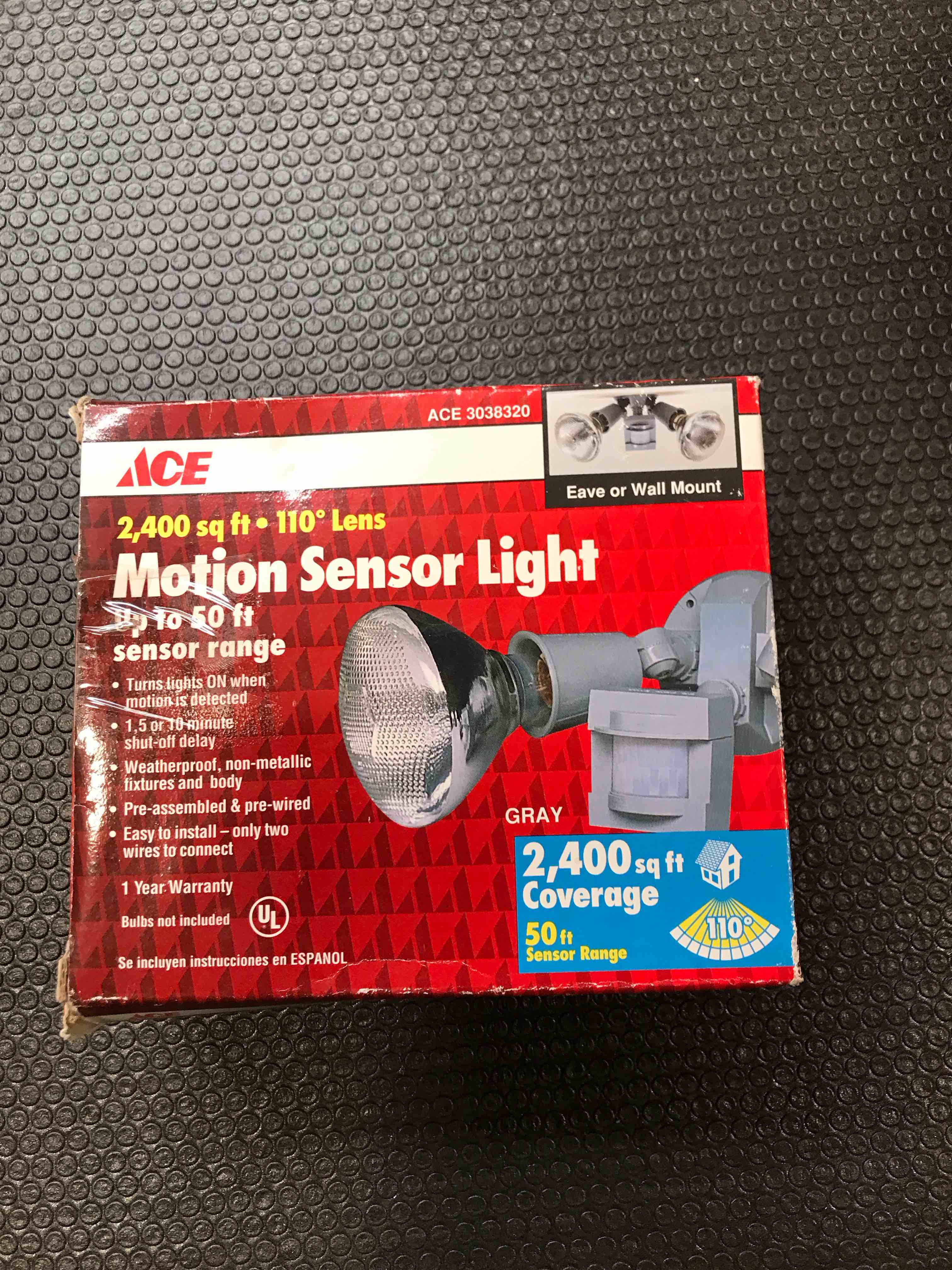 OREiN Motion Sensor Outdoor Lights, 450° Superwide Adjustment Dimmable Dusk to Dawn Flood Lights Outdoor, 5000K/12W (150W Equiv) Motion Lights for Outside LED Security Lights, IP65, Black (Hardwired)