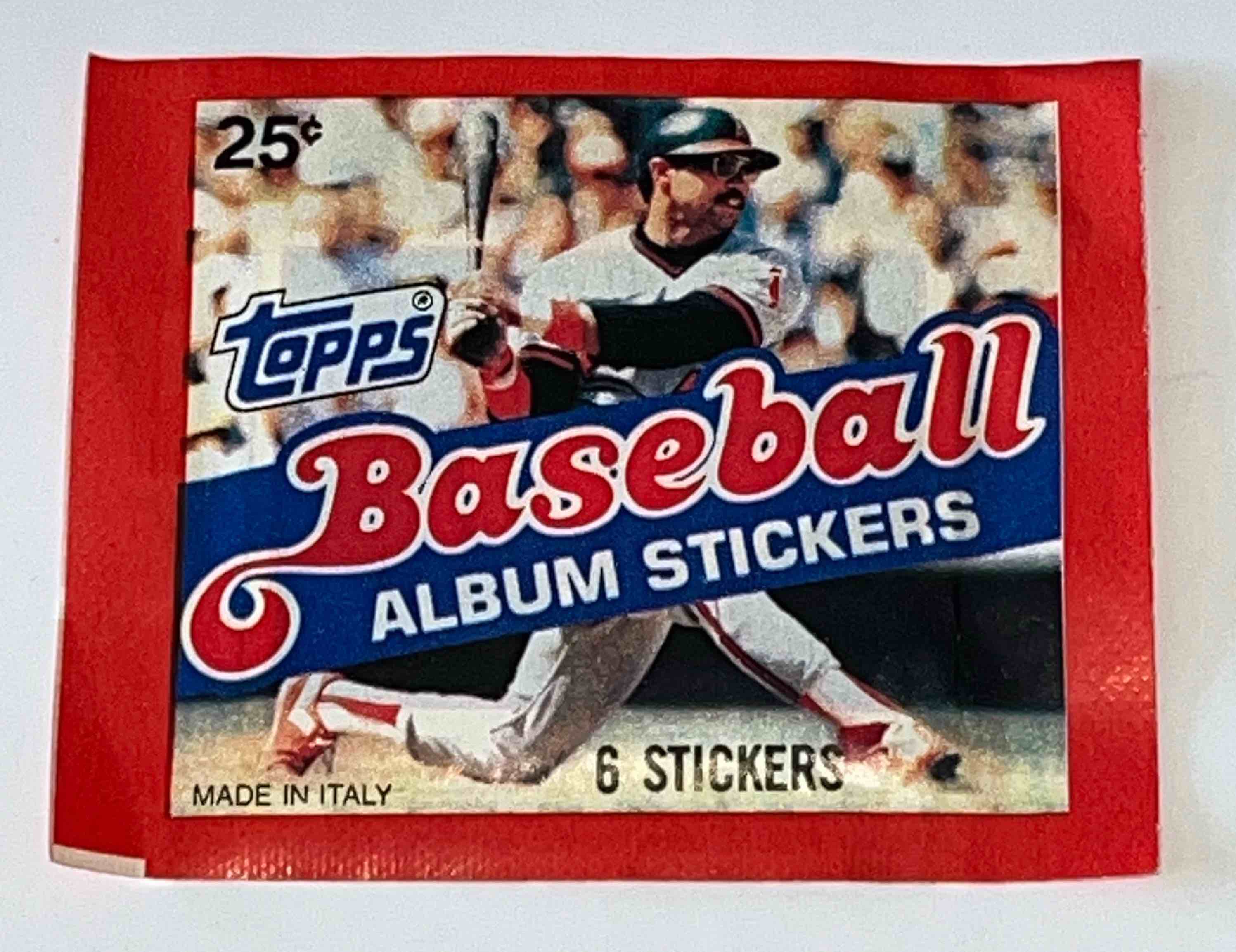 RARE UNOPENED 1983 TOPPS BASEBALL ALBUM STICKERS PACK