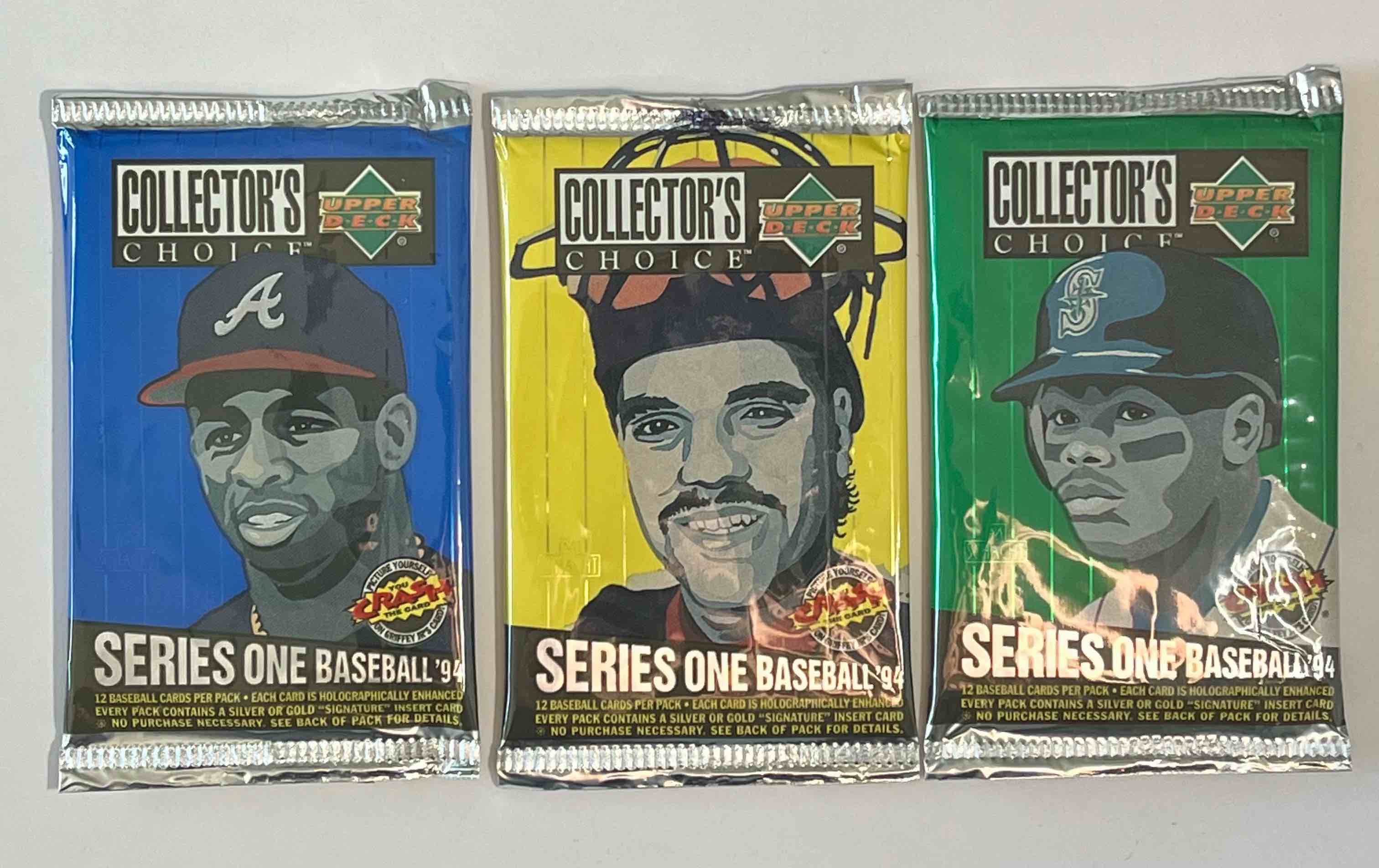 UNOPENED 1994 UPPER DECK COLLECTOR’S CHOICE SERIES 1 BASEBALL PACK