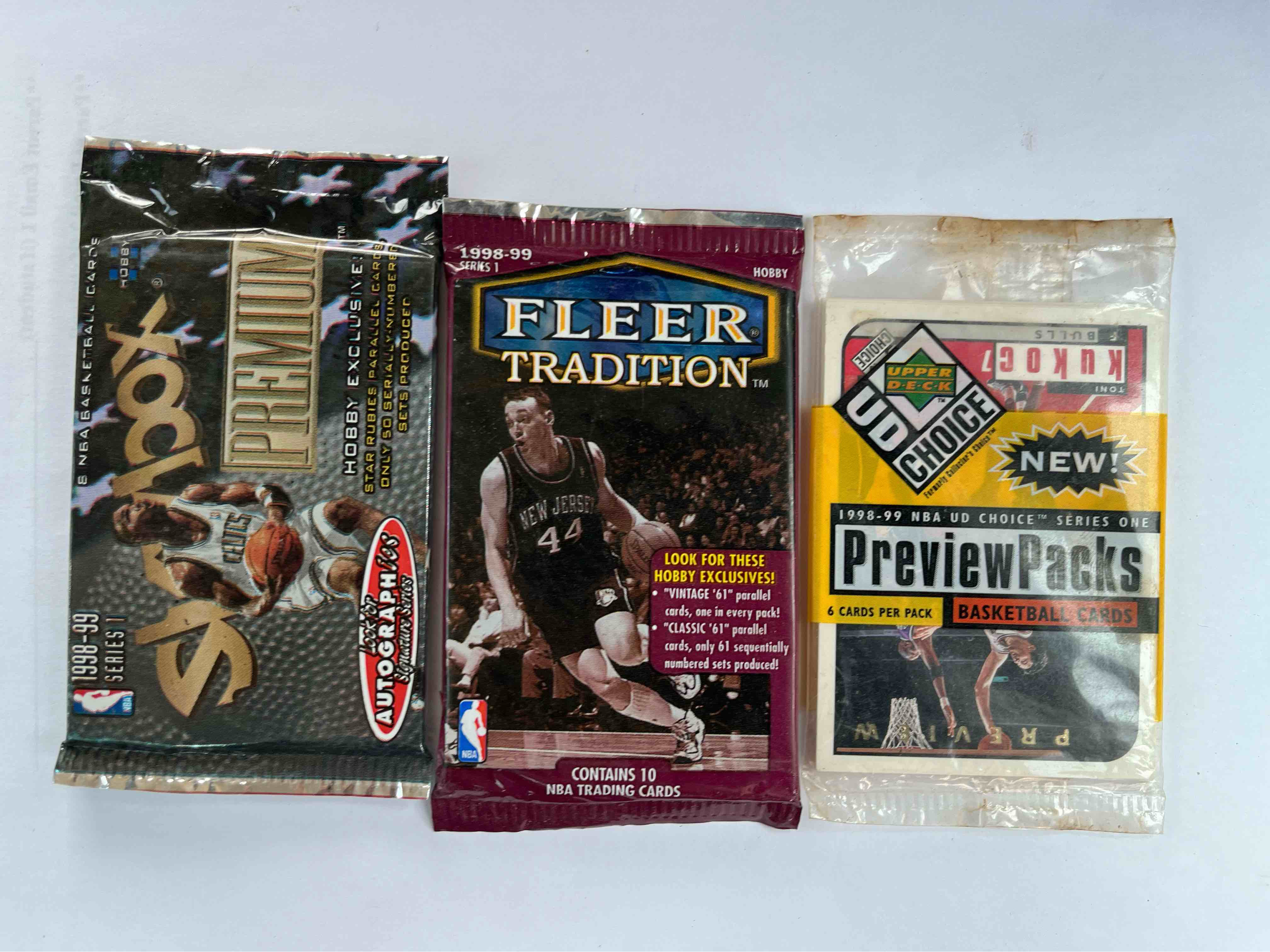 UNOPENED 97-98 NBA BASKETBALL WAX PACKS