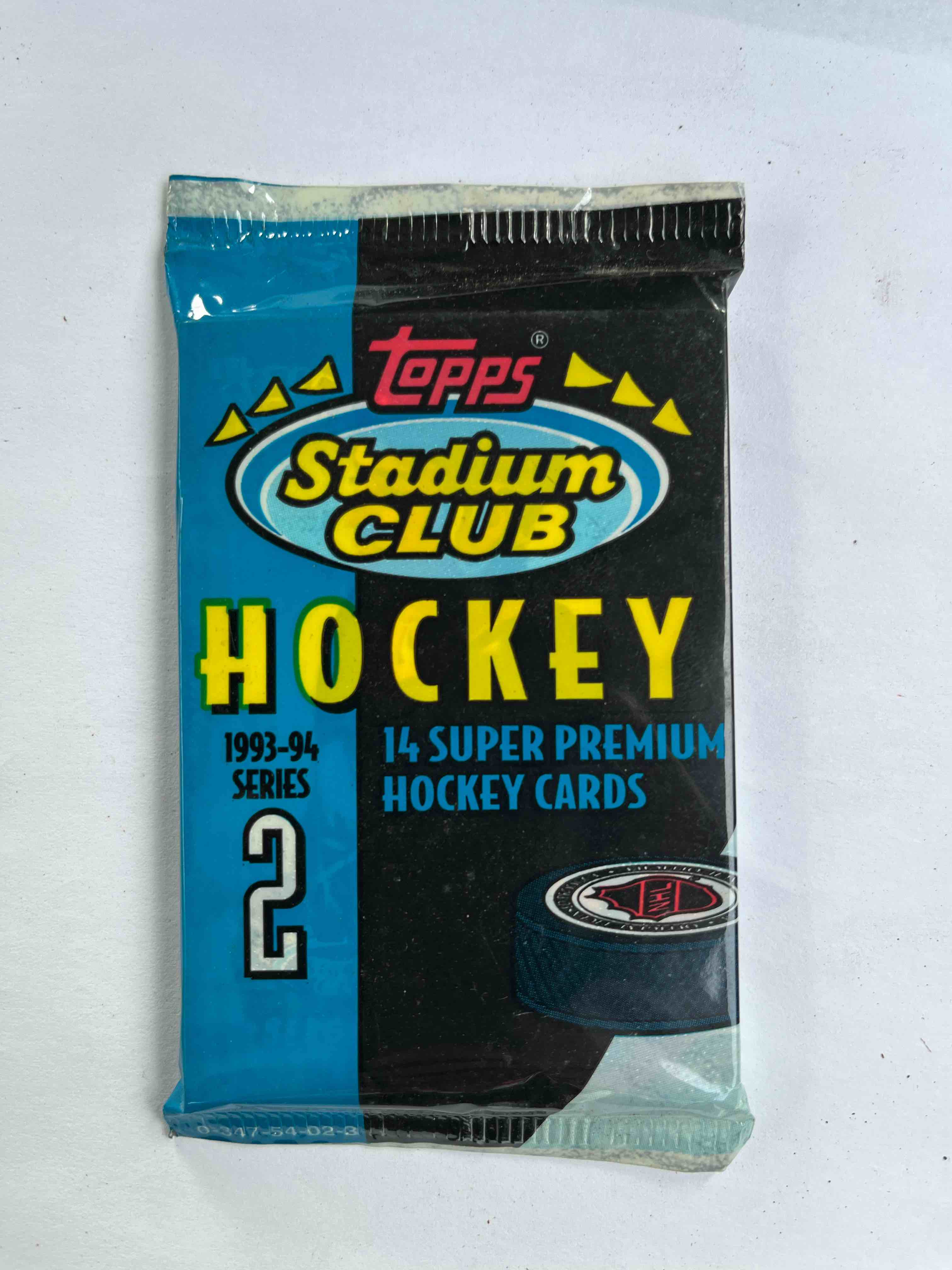 UNOPENED 93-94 TOPPS STADIUM CLUB HOCKEY SERIES II CARD WAX PACKA