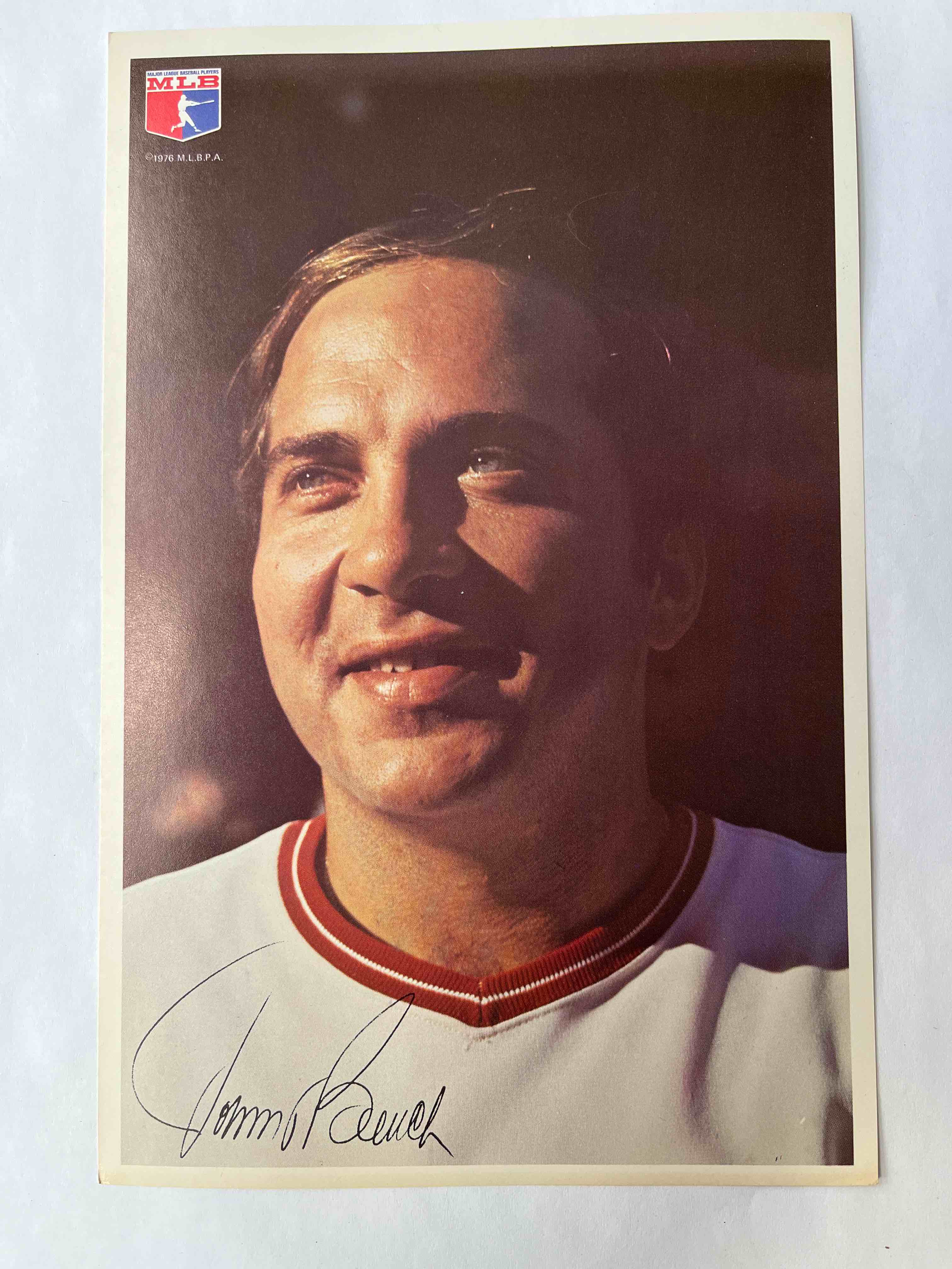 1976 KROGER CINCINNATI REDS BASEBALL INSERT - JOHNNY BENCH
