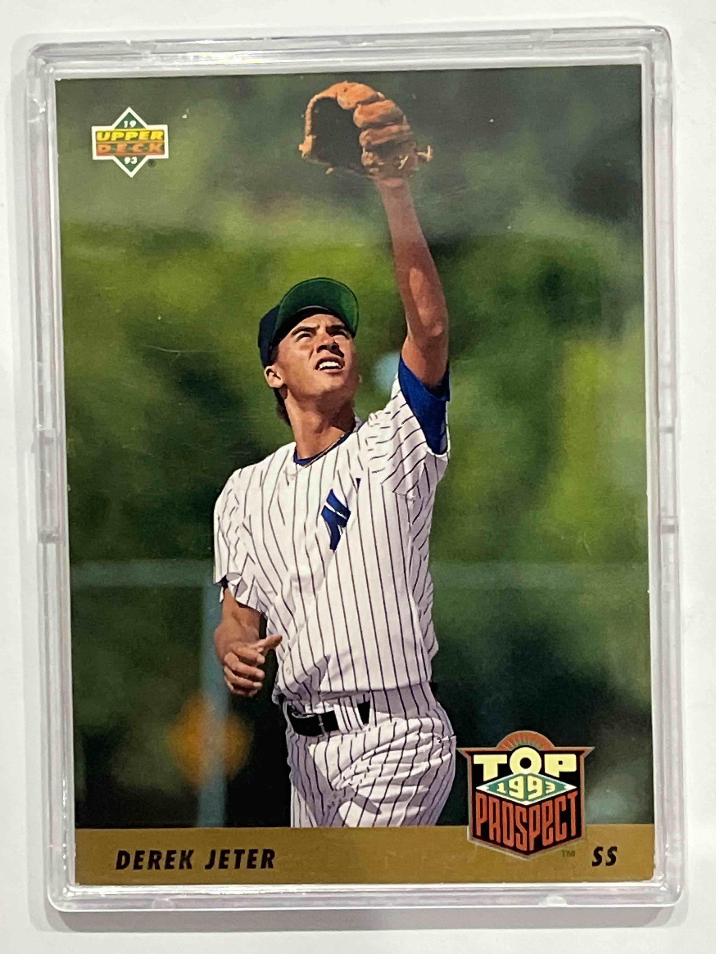 1993 UPPER DECK DEREK JETER TOP PROSPECT BASEBALL CARD