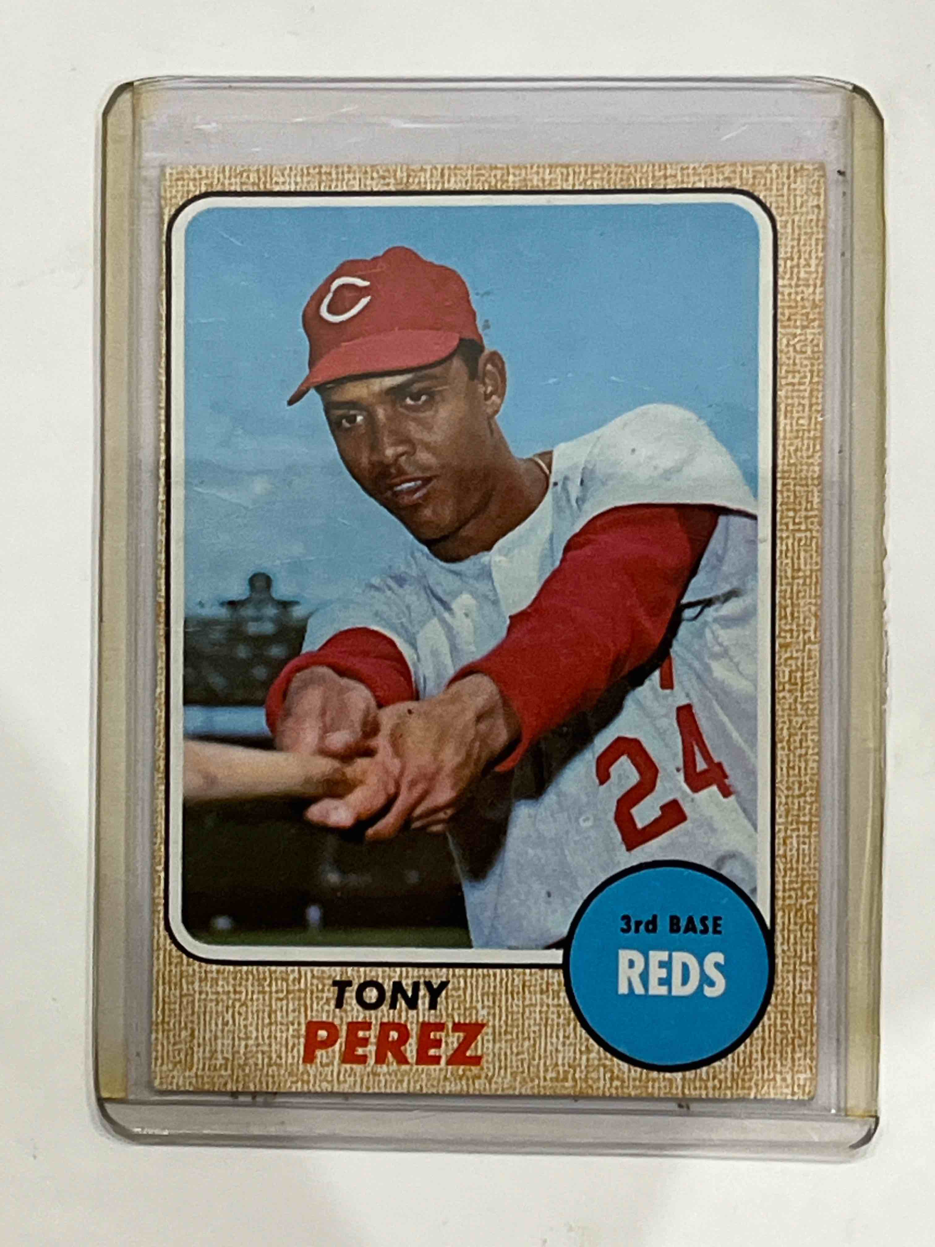 1968 TOPPS TONY PEREZ BASEBALL CARD
