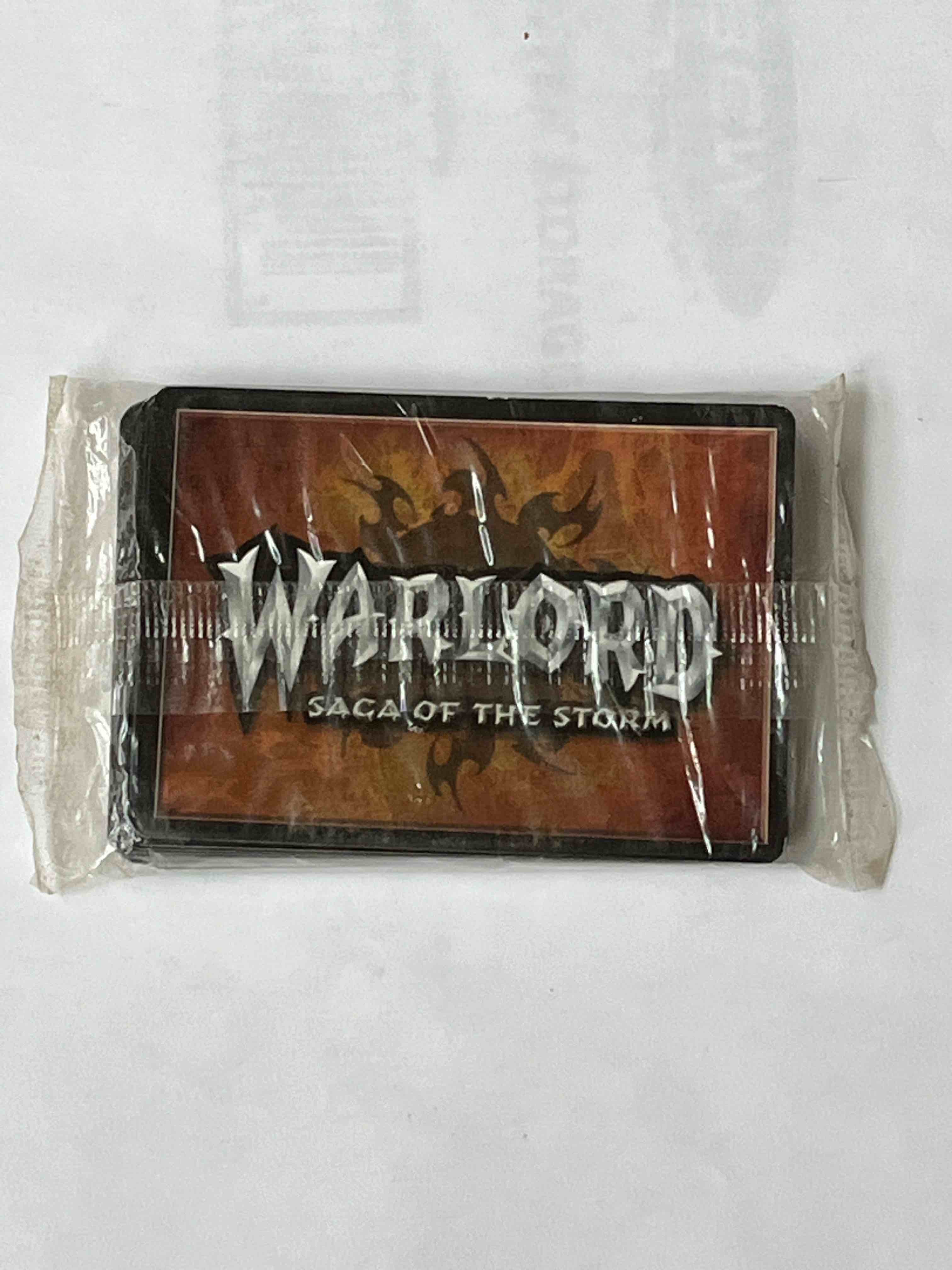 UNOPENED WARLORD SAGA OF THE STORM CARD PACK