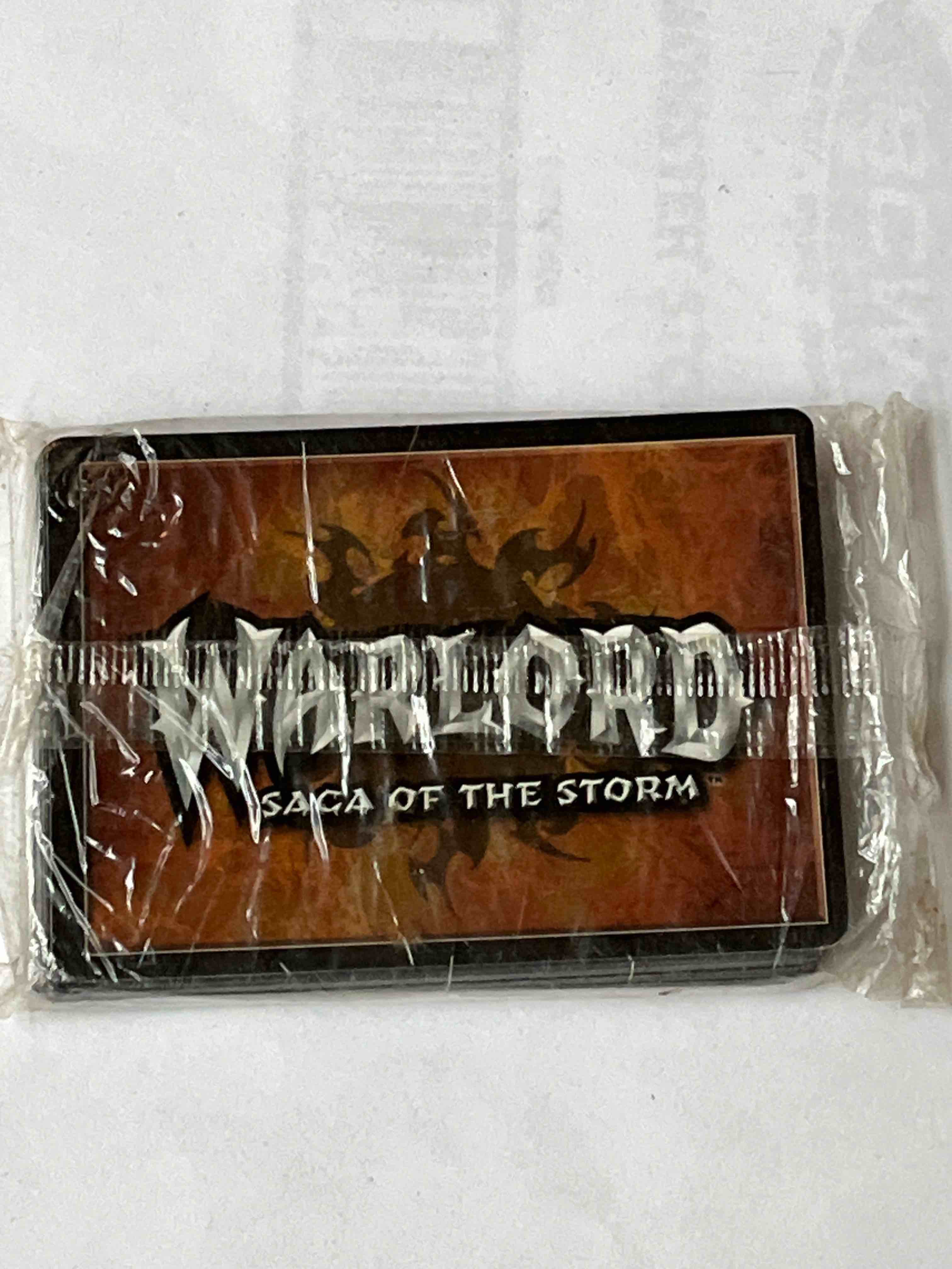 WARLORD SAGA OF THE STORM PACK OF CARDS