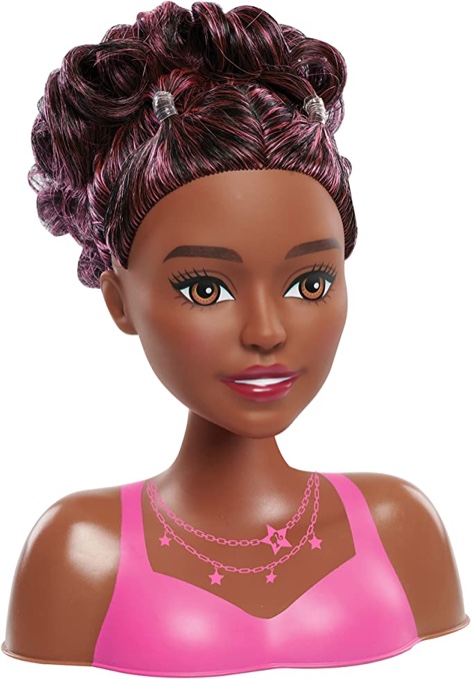 Barbie Mini Styling Head & Barbie Sequin Purse Bundle