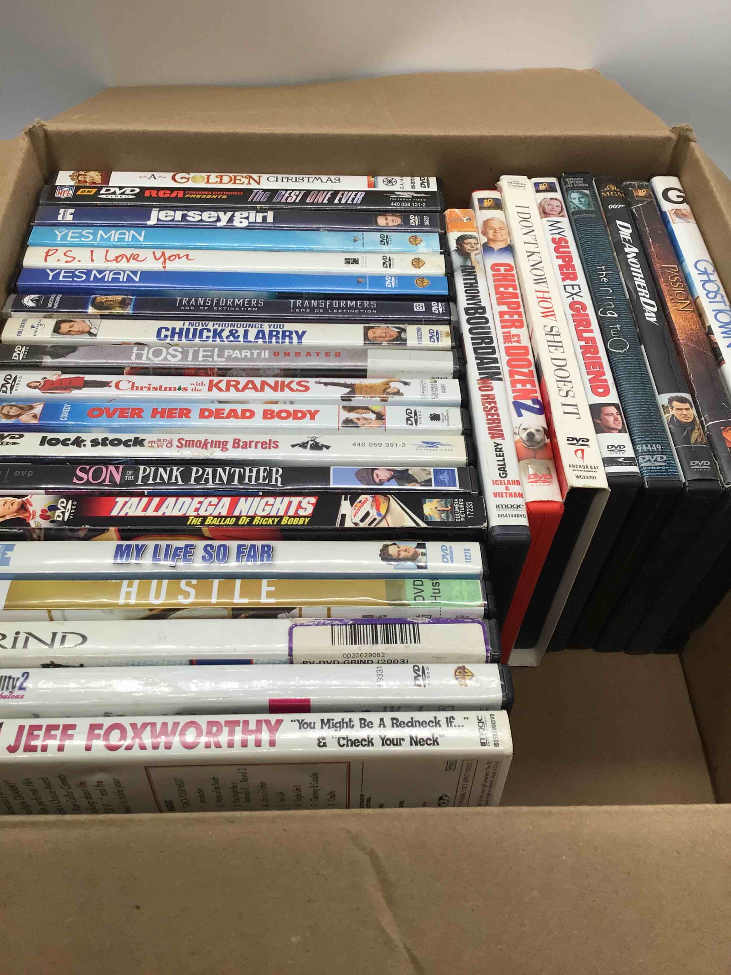 Box Lot Assortment of Adult/Family DVD Movies