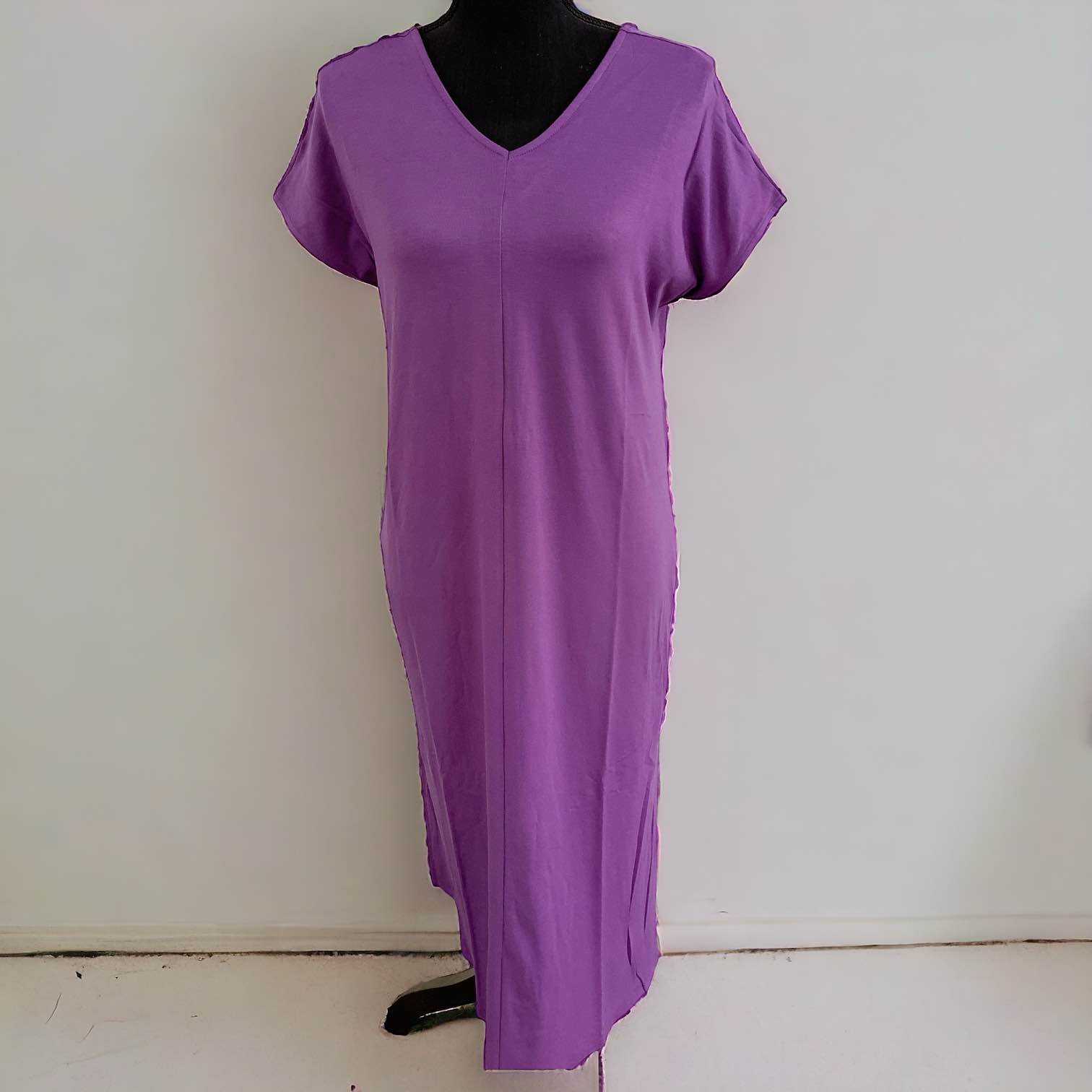 XS MOUNTAIN MAMAS DOUBLE V MAXI DRESS