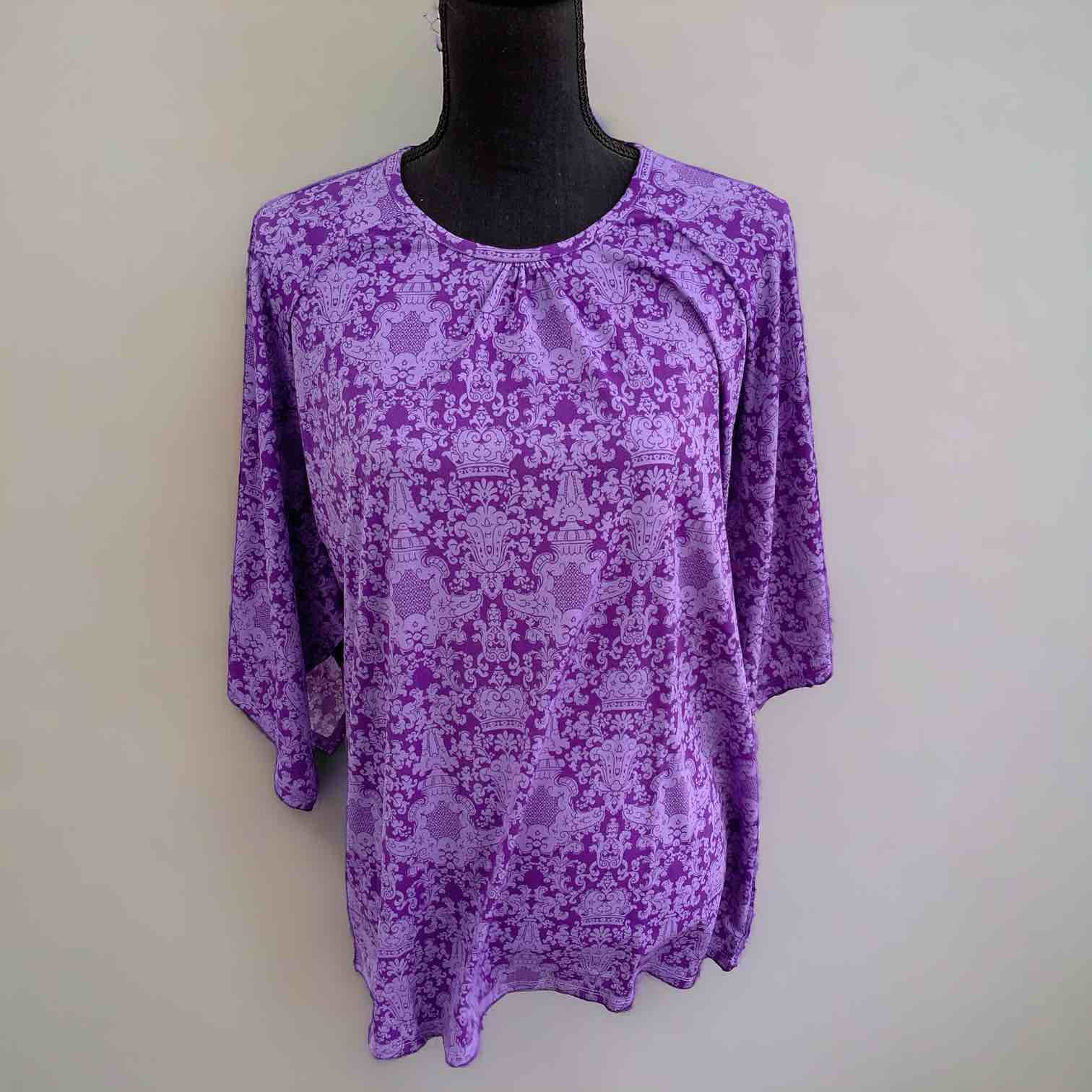 SM/MED MOUNTAIN MAMAS ANGEL SLEEVE TUNIC