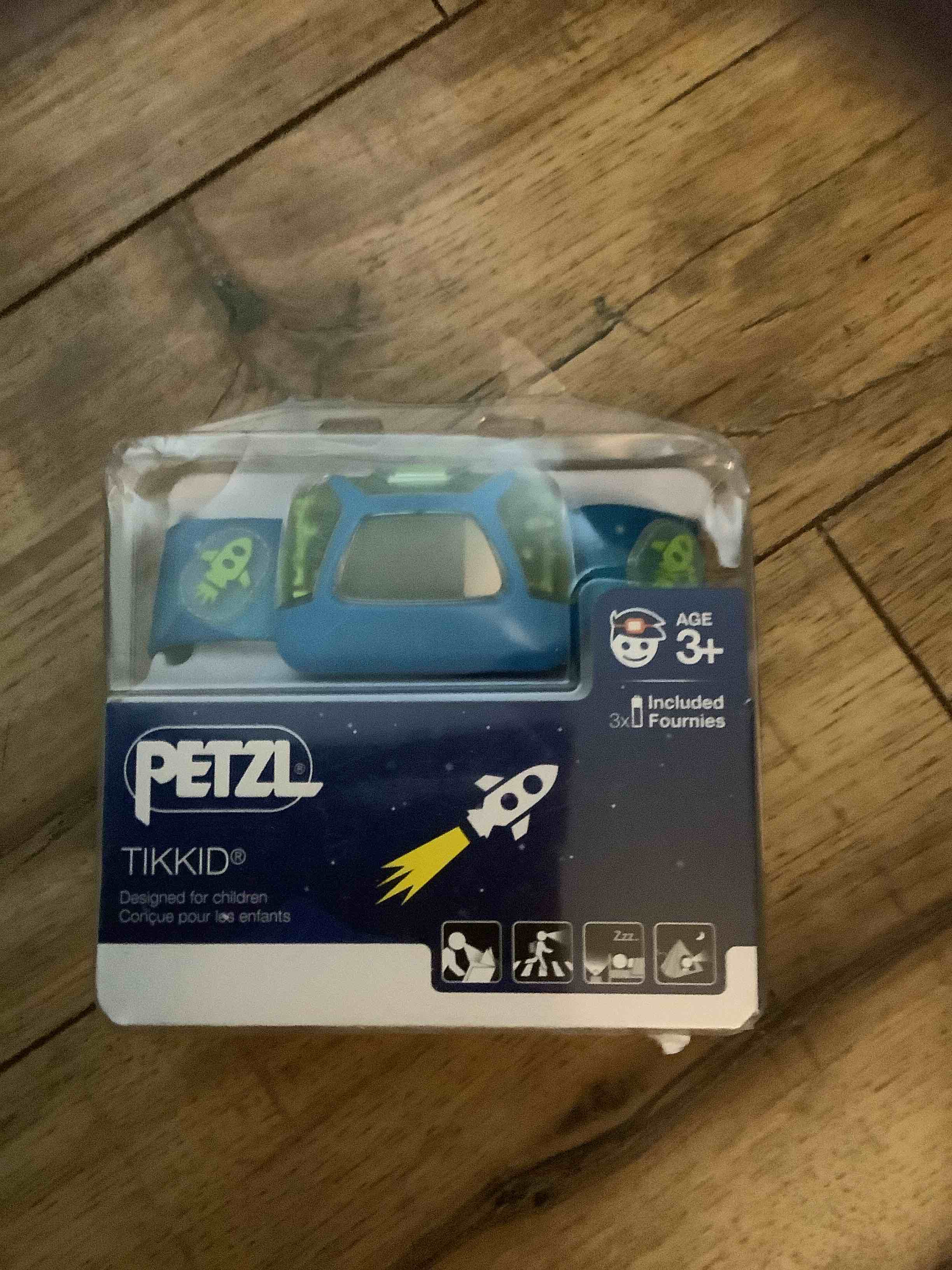 PETZL TIKKID Kids' Headlamp - Compact 20 Lumen Headlamp for Children 3 Years and Older