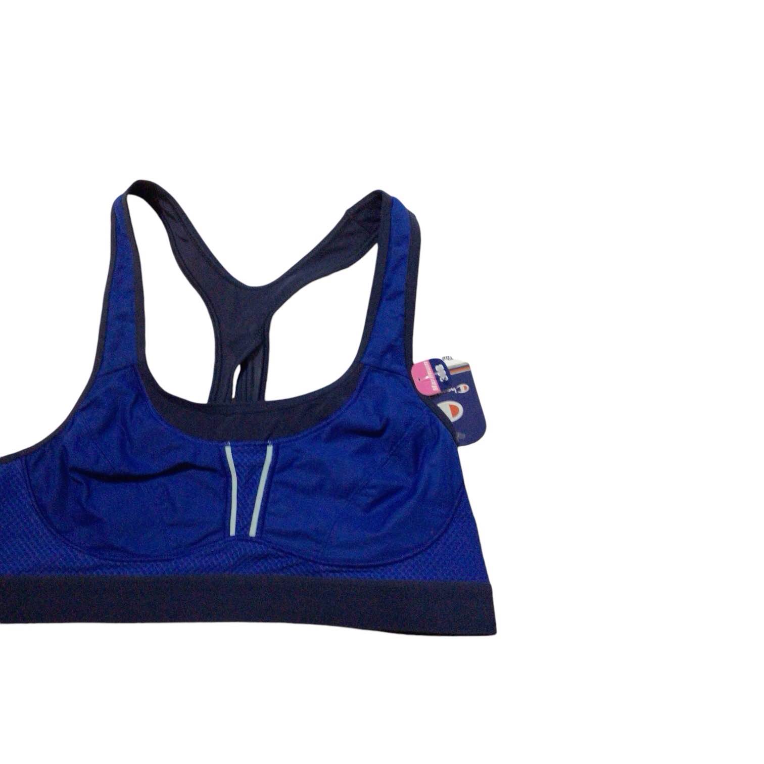 Women’s Champion The Ultra Light Max Sports Bra Surf Web Imperial Indigo 36B