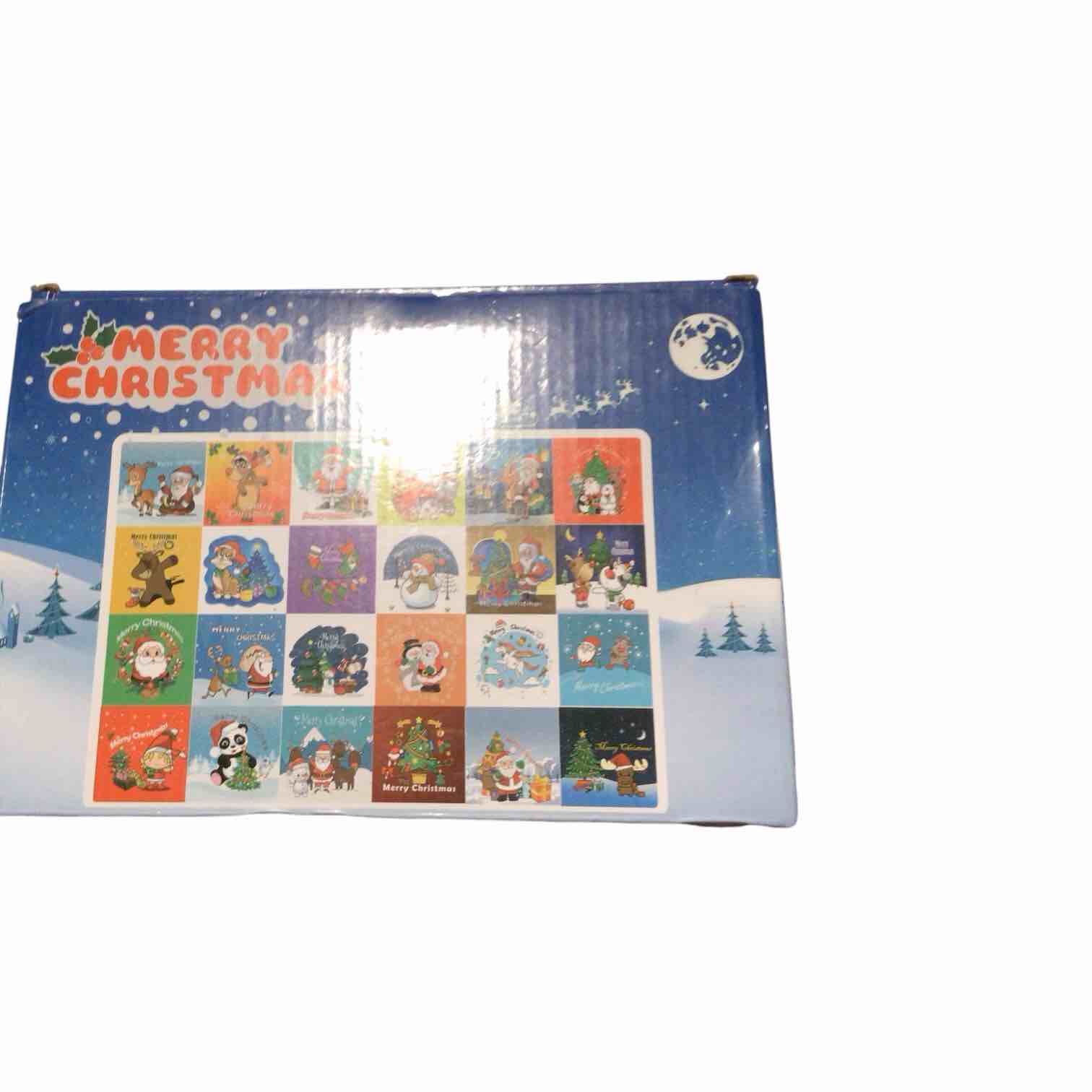24 Pack Christmas Puzzle for Kids, Christmas Party Favor Games, Christmas Jigsaw Puzzles Perfect for Classroom Rewards and Christmas Goodie Bag