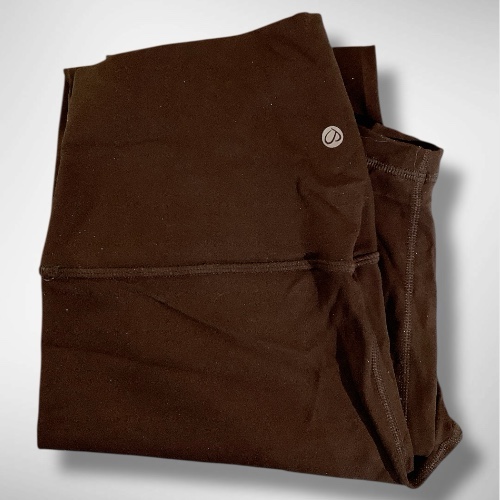 Condition photo showing Good Condition for Medium, Brown Athletic Women's Yoga leggings.
