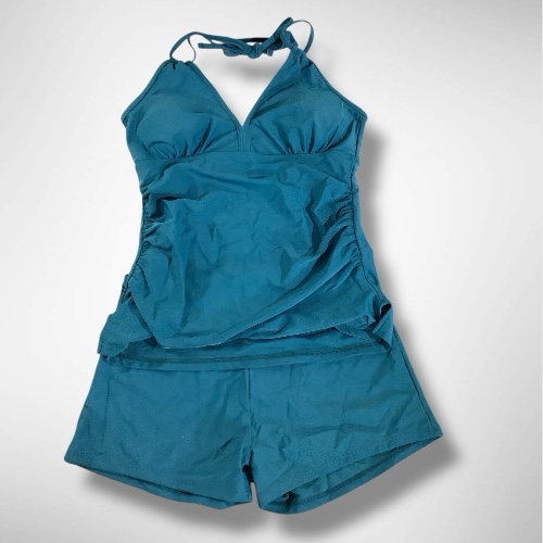 Small, Woman's Tankini Top and Boyshort Bolton Swimsuit