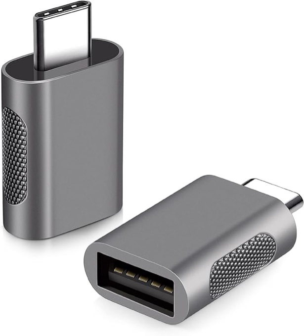 USB C Male to USB 3.0 Female Adapter, Type C Charger Converter Compatible with MacBook Air 2020/MacBook 12 inch/iPad Pro 2020 and More