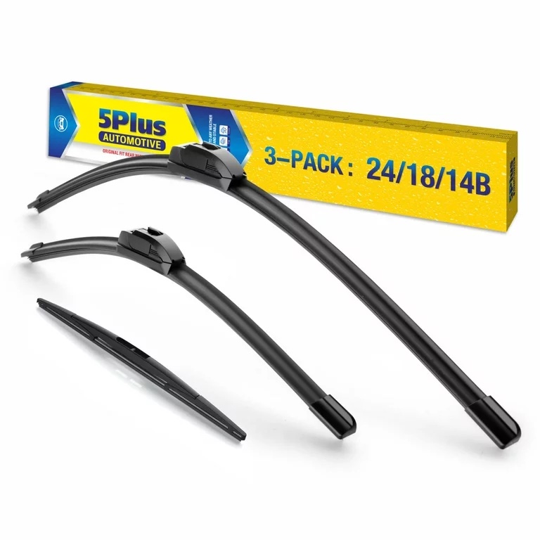 3 wipers Replacement for Subaru Forester 2013-2009 Legacy 2008-2005 Outback 2009-2005 24"/18"/14" (Set of 3) Windshield Wiper Blades with 14 inch Rear Wiper Blade Original Equipment Replacement