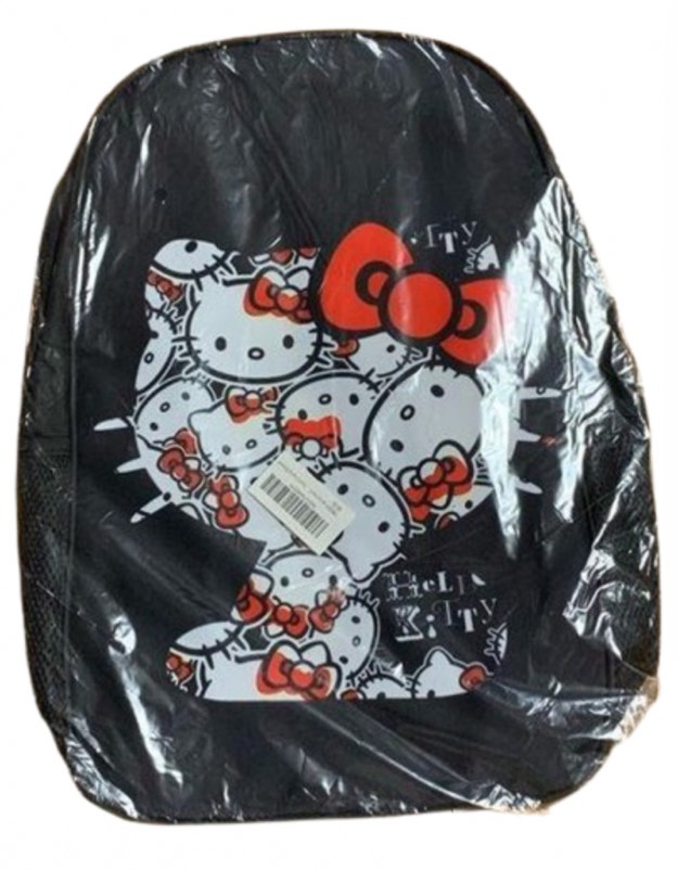Hello Kitty Black Backpack