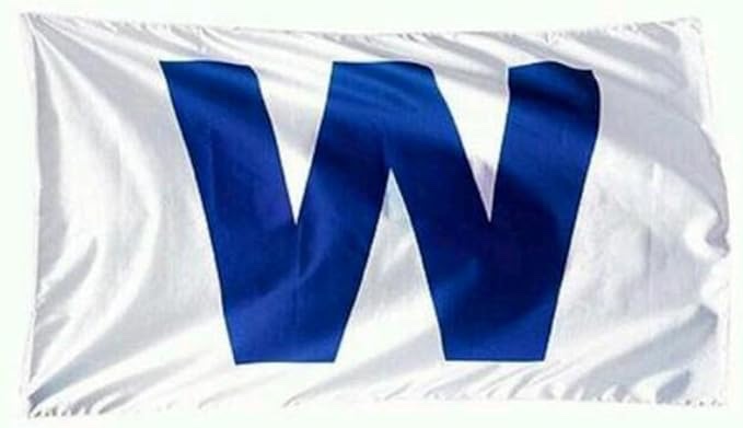 Chicago Cubs Win Wrigley Field 'W' Flag 3x5 Banner