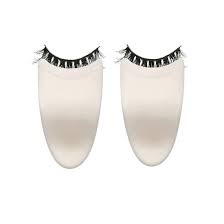 2 PCS False Eyelash Tools Lash Clip Aids Lashes Curler Eye Makeup Design Eyelash Tweezers for False Lashes More Convenient to Wear Lashes