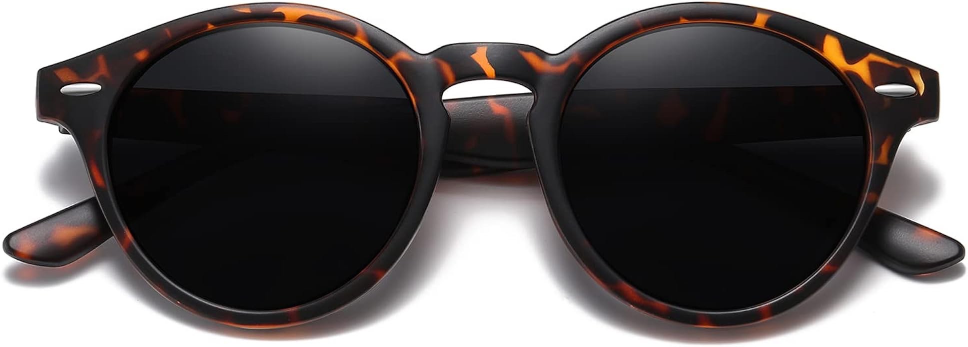 MEETSUN Classic Round Polarized Sunglasses for Women Retro Vintage Designer Style Trendy Sun Glasses UV400 Lens
