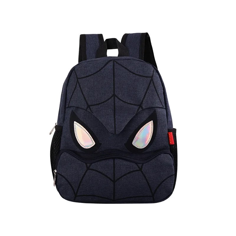 3D backpack Spider man Cartoon School Bags Girl Boys