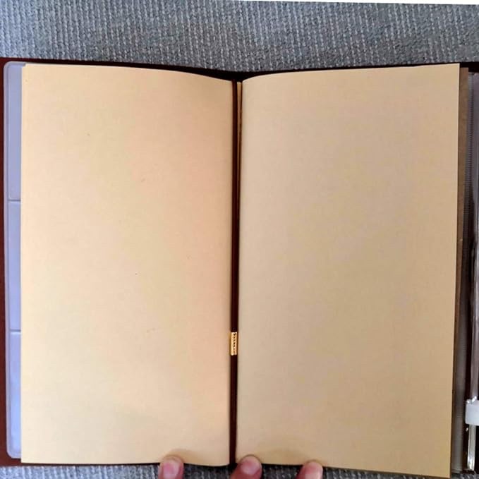 Today Journal — “…Laugh, Love, Live Follow Your Dreams. Believe in Yourself and Remember to Be Awesome!” Red Leather Journal — 120-Page Travel Journal Diary Sketch Book Gift