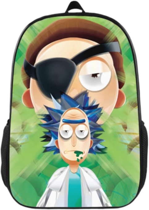 PHSevge Fashion 3D pattern Young Boys and Girls backpack, lightweight large capacity cute cartoon school bag