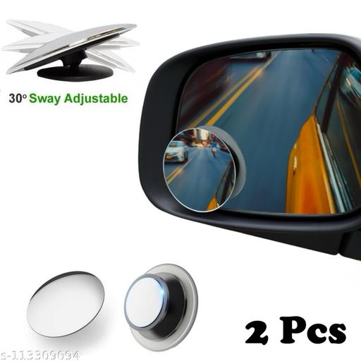 Racing R Blind Spot Mirror — Wide Angle Viewing 