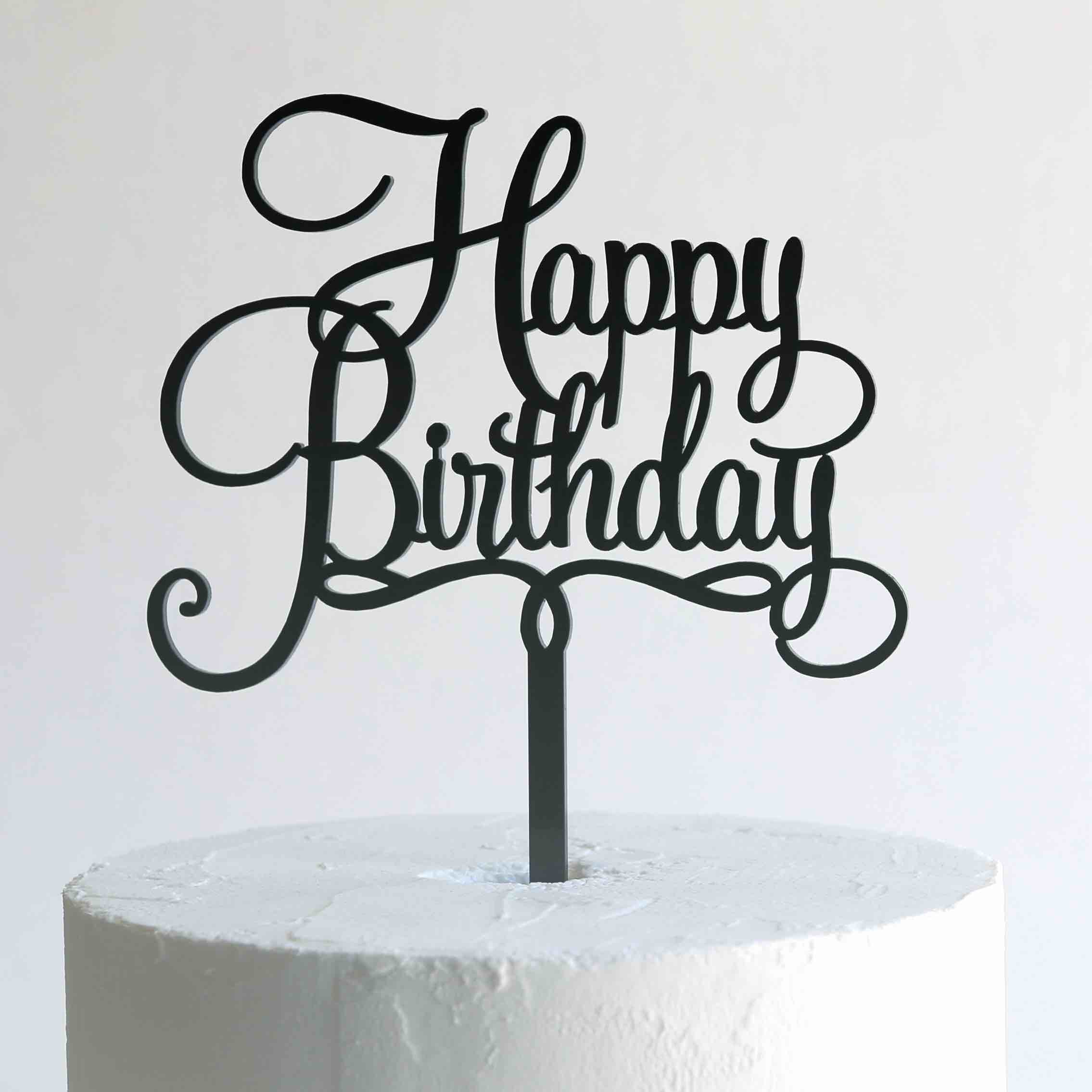 birthday cake topper