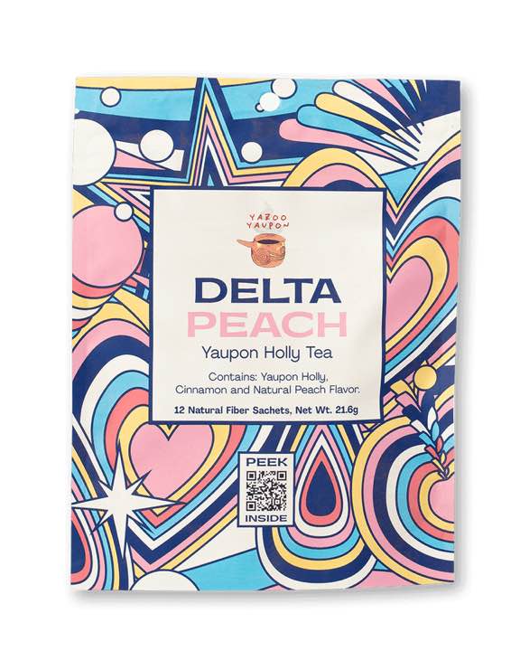 Delta Peach Yaupon Tea