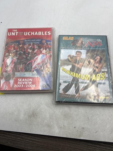 DVD Bundle - Gilad Lord of the ABS & The Untouchables 