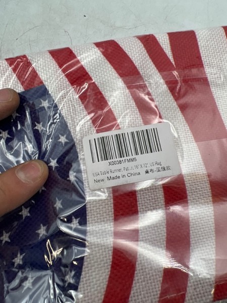 US Table Runner American Flag 