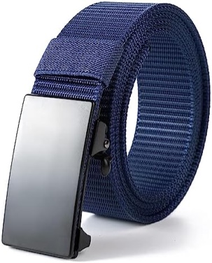 PVDER Mens Belt,Ratchet Belt,Nylon Belt,Web Belt Perfect for Any Outfit or Occasion