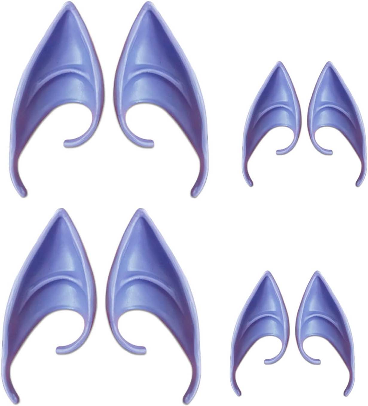 Luckyvestir Elf Ears Cosplay, Elf Ears for Women Kids, Fairy Ears for Halloween Cosplay Party Costume Masquerade Accessories