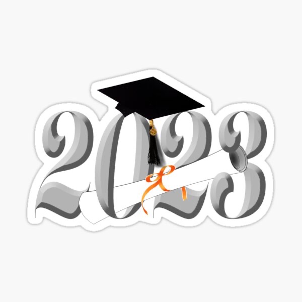 Canvas Makeup Bag: “ Congratulations You Did It 2023”