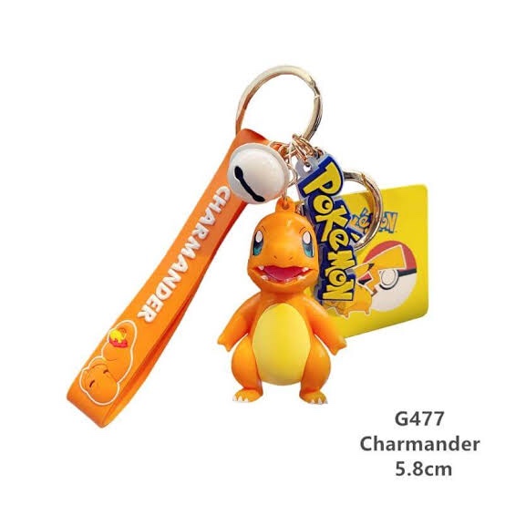 Chaveiro Charmander Com Guizo - Pokémon