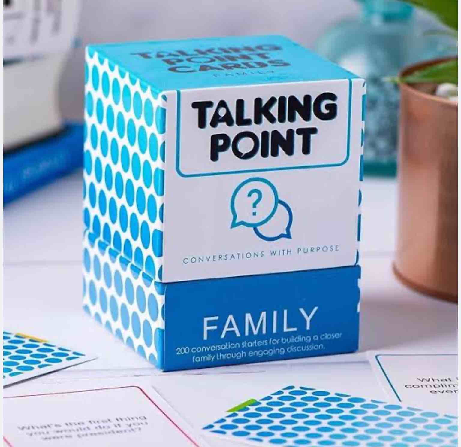 TALKING POINT CARDS Essential Bundle: 600 Thought Provoking  Visit >  Conversation Starters