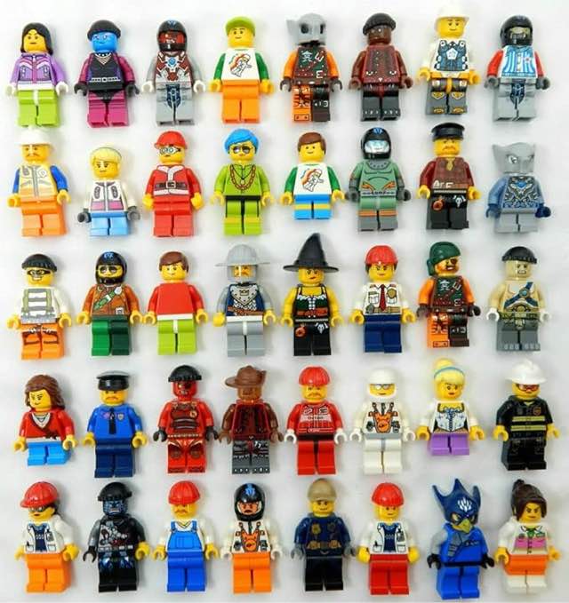 5 New Lego Random Minifigures - Mystery Pack Minifigs