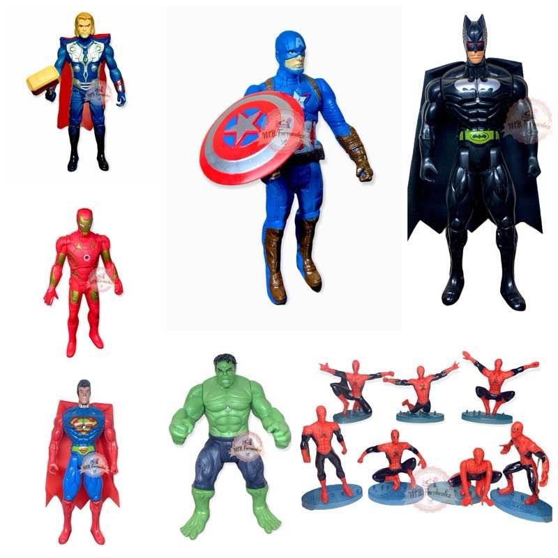 Superhero Toy Cake Toppers