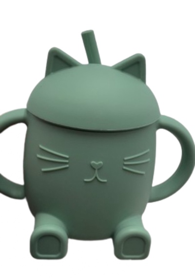 Silicone cat cup
