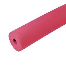 MECCANIXITY Foam Tubing 1/2"(13mm) ID 43mm OD 2m Length Tube Covers for HVAC Copper Pipe Insulation Handle Grip Support, Red