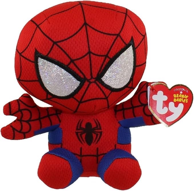 Ty Marvel Avengers, Licensed Squishy Beanie Baby Soft Plush Toys, Collectible Cuddly Stuffed Teddy