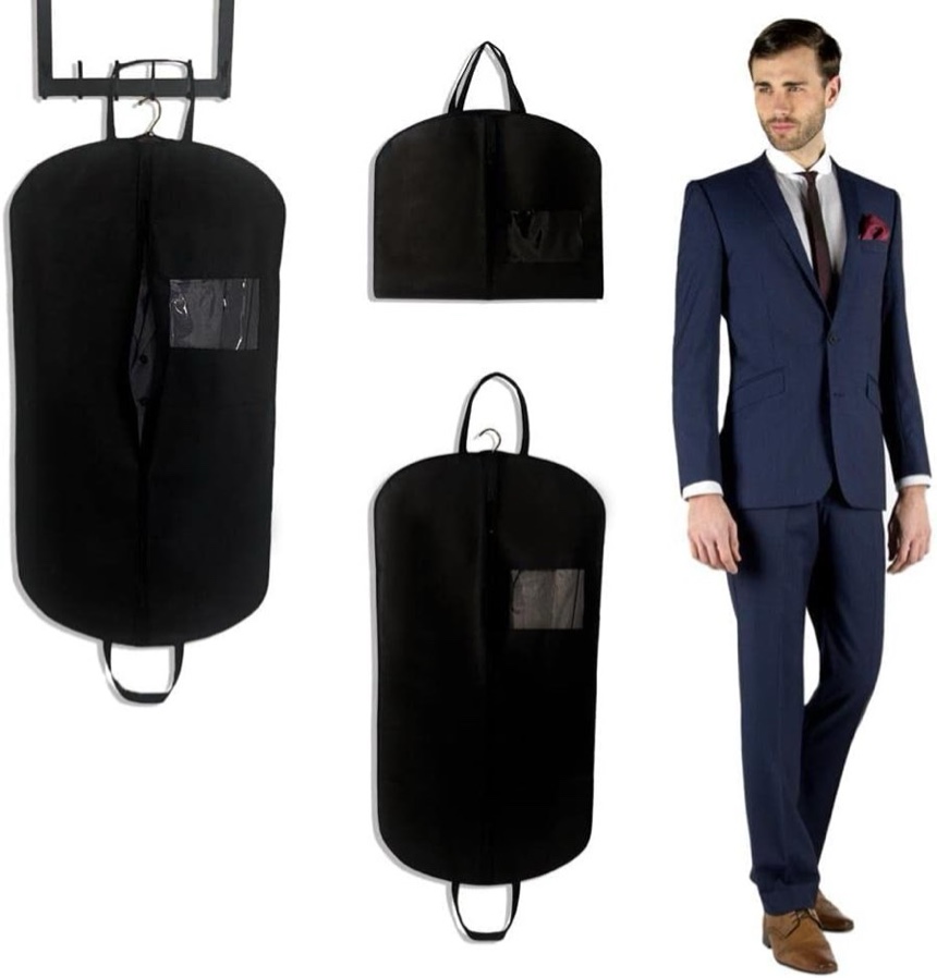 The beat offeR (3 PACK) GARMENT BAG, SUIT BAG, BRATHER BAG, DRESS BAG, THE BEST TO PROTECT CLOTHES